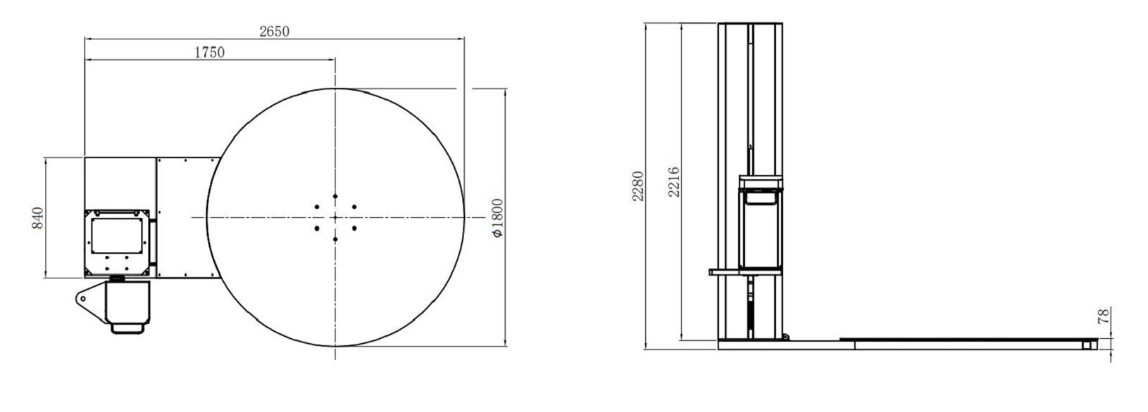 MP206 恒张力预拉伸缠绕包装机(图1) MP206 恒张力预拉伸缠绕包装机(图1)
